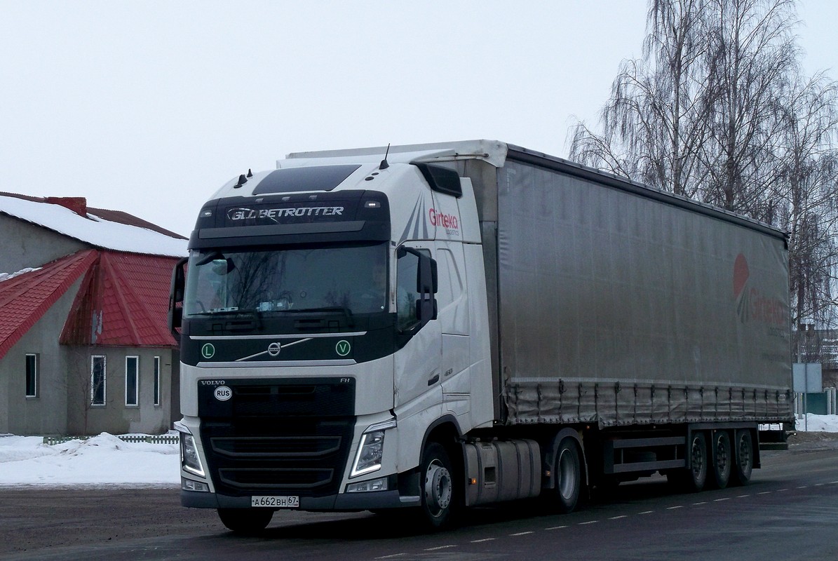 Смоленская область, № А 662 ВН 67 — Volvo ('2012) FH.460