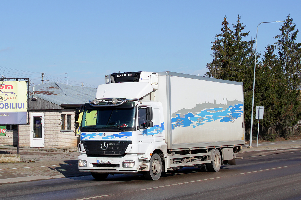 Литва, № JZK 032 — Mercedes-Benz Axor (общ.м)