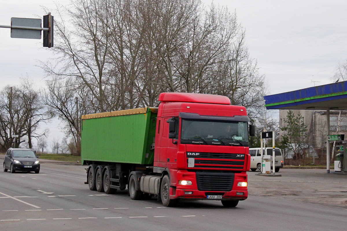 Литва, № JUU 202 — DAF XF95 FT