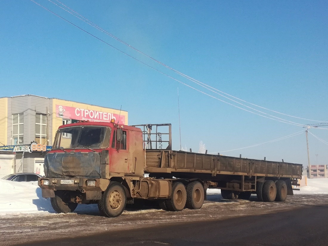 Удмуртия, № М 504 ВО 18 — Tatra 815-2 S1 A