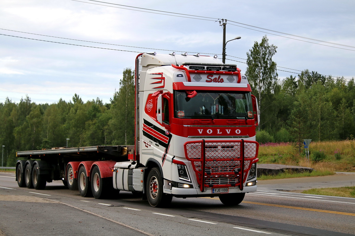 Финляндия, № YJE-100 — Volvo ('2012) FH16.750