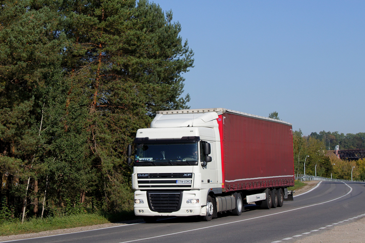 Польша, № ERW 60M3 — DAF XF105 FT