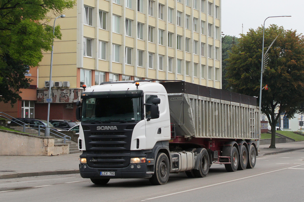 Литва, № LCV 780 — Scania ('2004) R420