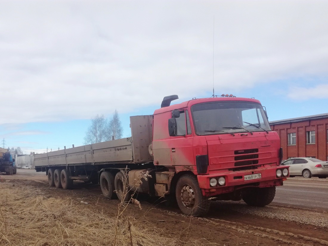 Удмуртия, № А 468 ТР 18 — Tatra 815 S1