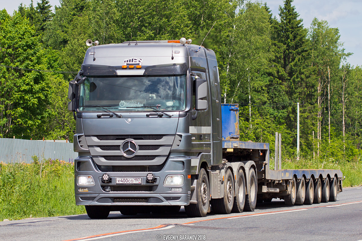 Москва, № Х 400 СО 197 — Mercedes-Benz Actros ('2009) 4160