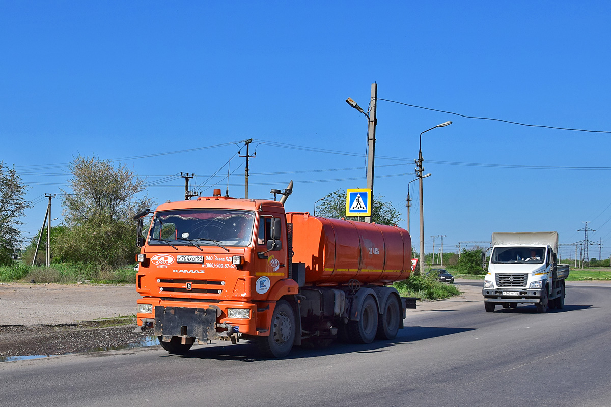 Волгоградская область, № К 704 ХО 161 — КамАЗ-65115-A4