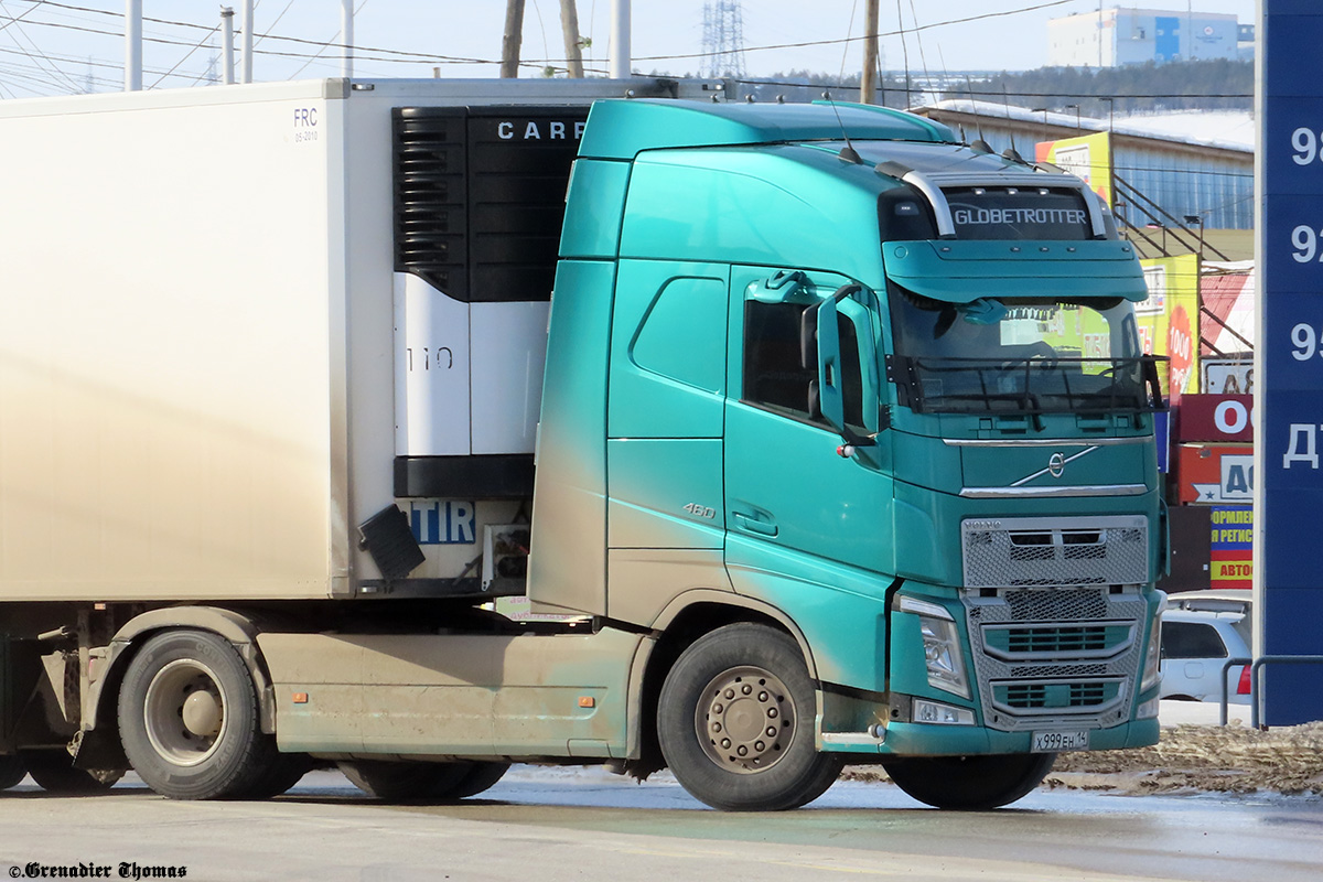 Саха (Якутия), № Х 999 ЕН 14 — Volvo ('2012) FH.460