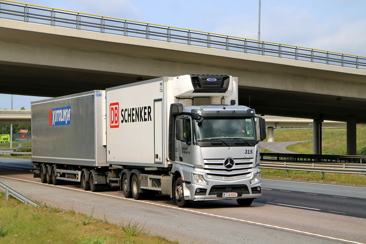 Финляндия, № 315 — Mercedes-Benz Actros ('2011)