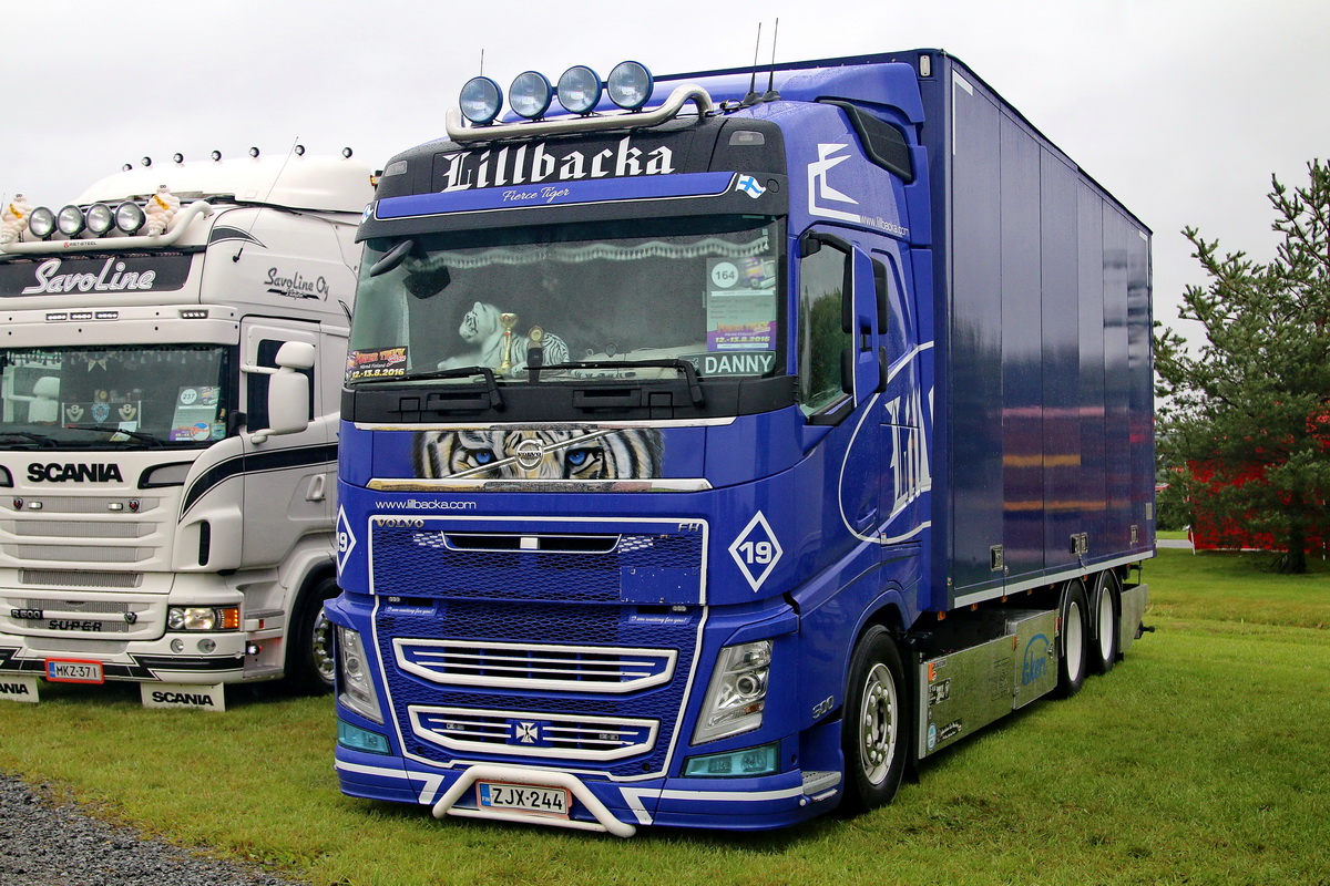 Финляндия, № ZJX-244 — Volvo ('2012) FH.500