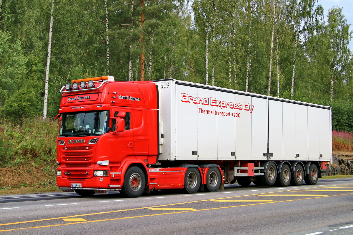 Финляндия, № AOP-50 — Scania ('2013) R730