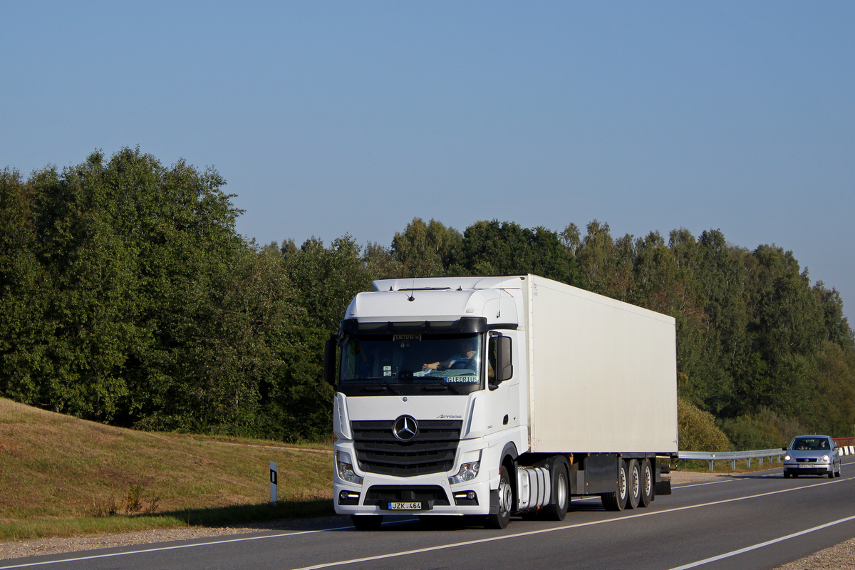 Литва, № JZK 464 — Mercedes-Benz Actros ('2011)