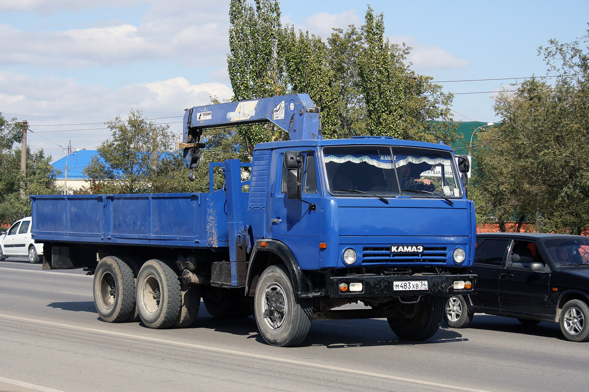 Волгоградская область, № М 483 ХВ 34 — КамАЗ-5320