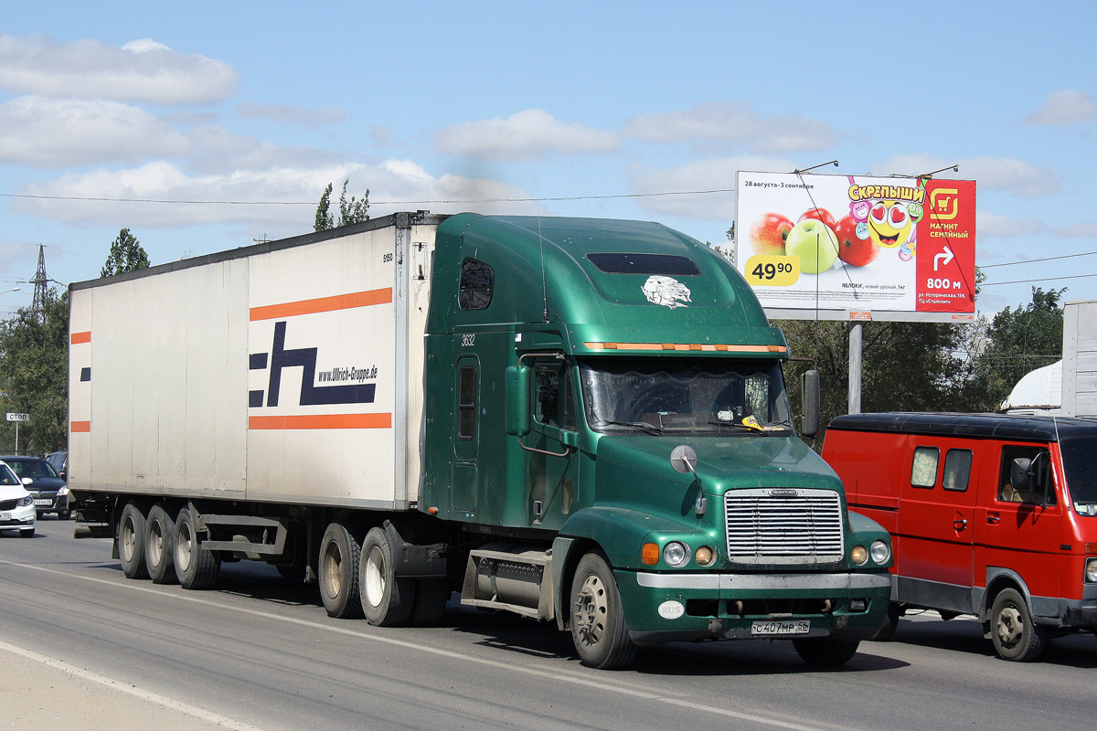 Оренбургская область, № С 407 МР 56 — Freightliner Century Class