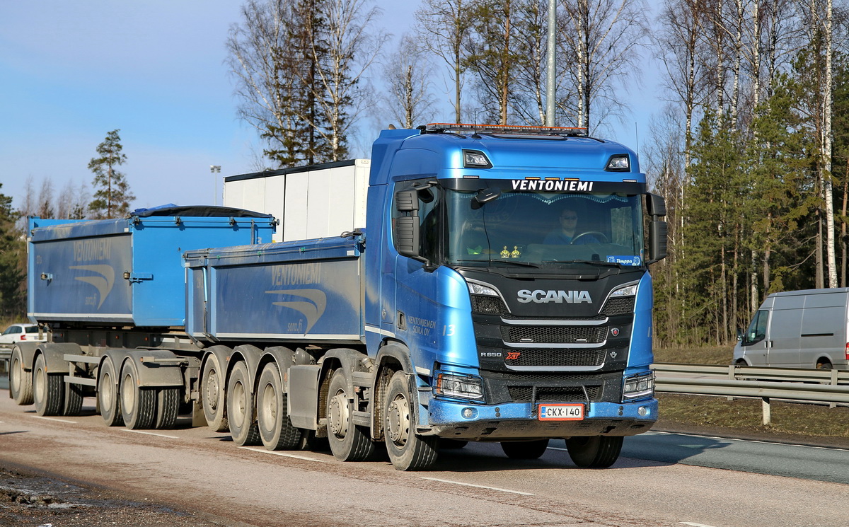 Финляндия, № CKX-140 — Scania ('2016) R650