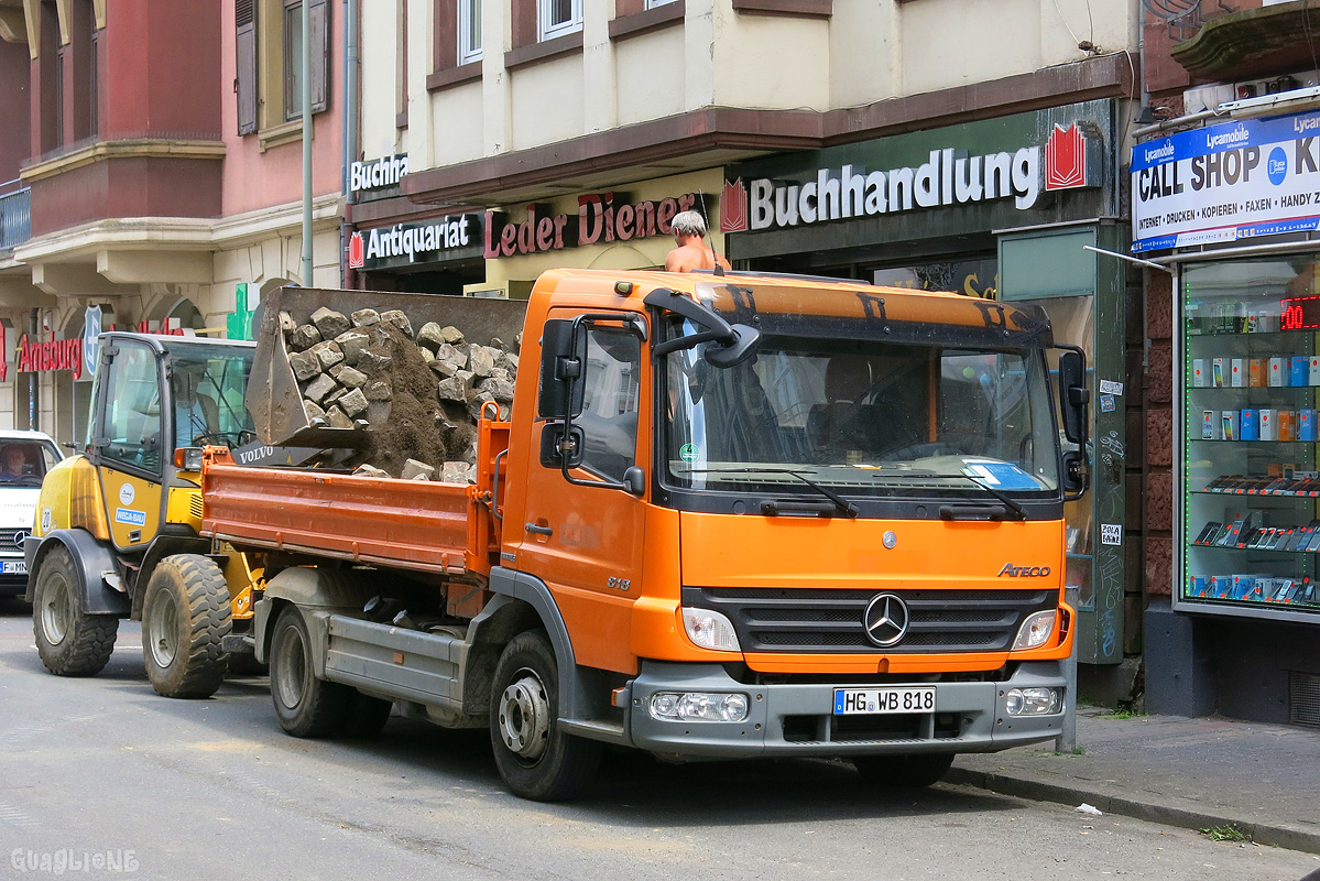 Германия, № HG-WB 818 — Mercedes-Benz Atego 818