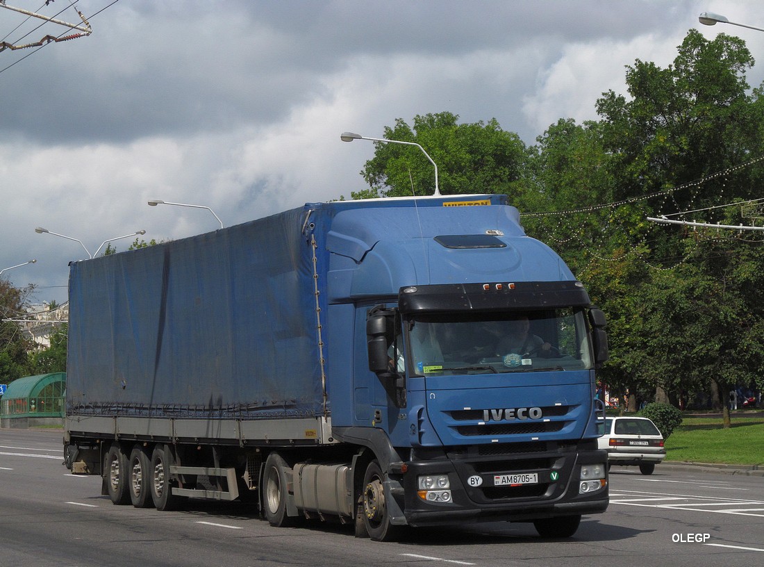 Брестская область, № АМ 8705-1 — IVECO Stralis ('2007) 420