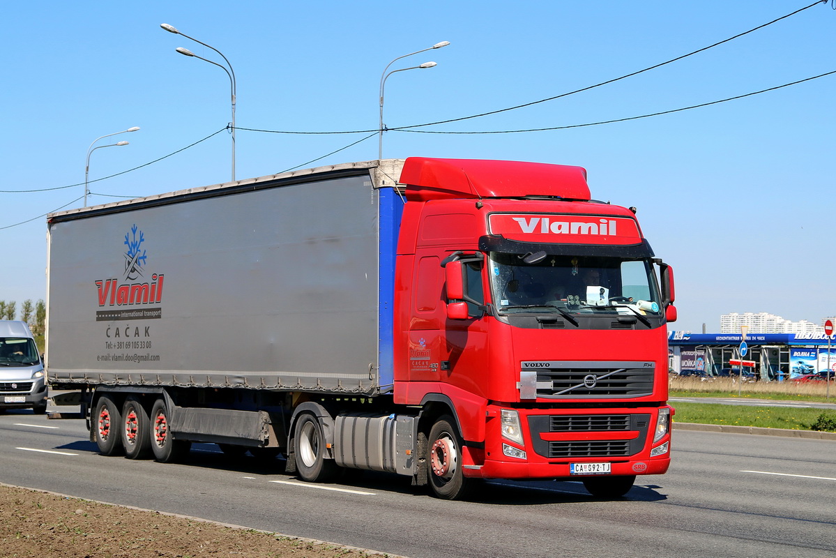 Сербия, № ČA 092-TJ — Volvo ('2008) FH.460