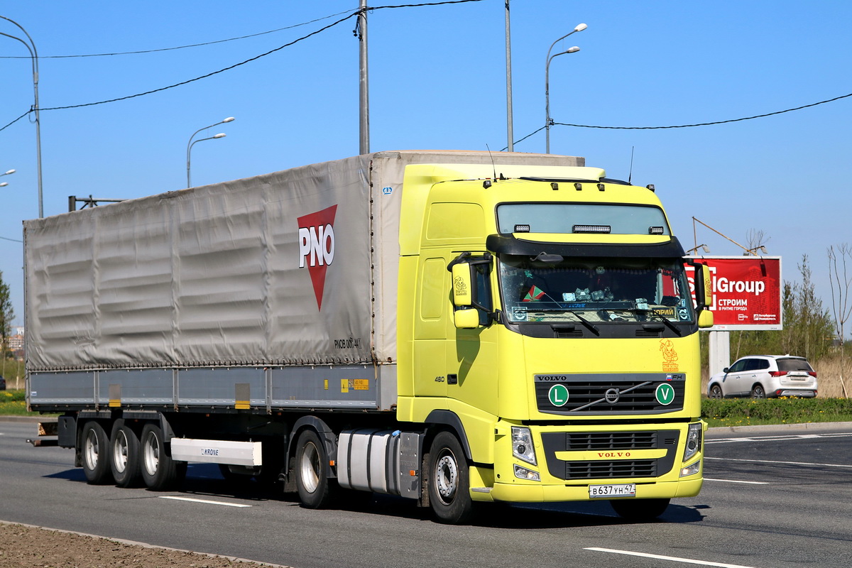 Санкт-Петербург, № В 637 УН 47 — Volvo ('2008) FH.480