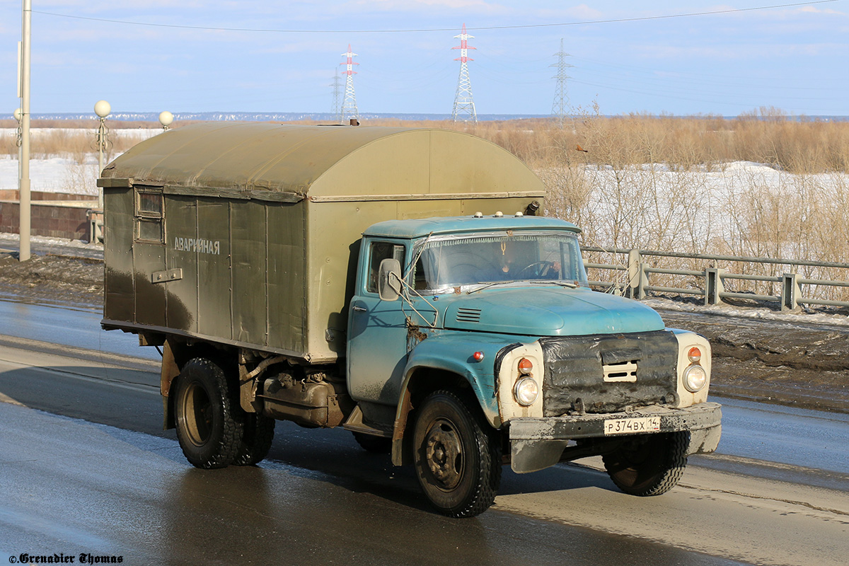 Саха (Якутия), № Р 374 ВХ 14 — ЗИЛ-431412