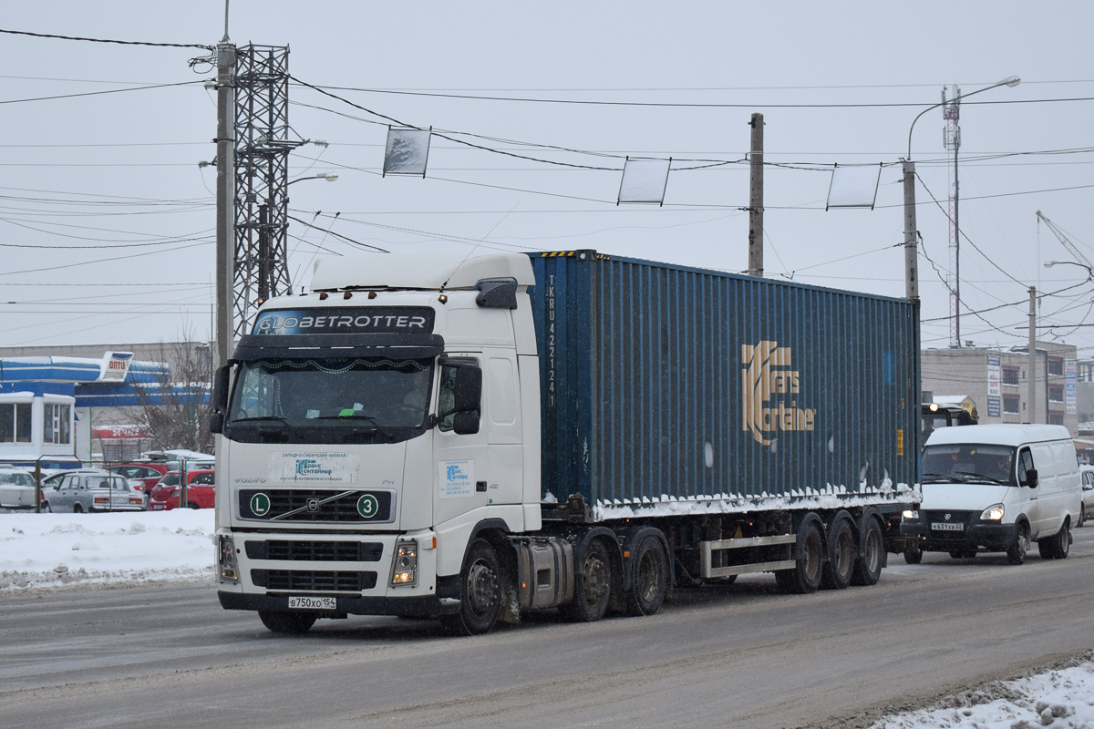 Новосибирская область, № В 750 ХО 154 — Volvo ('2002) FH12.400