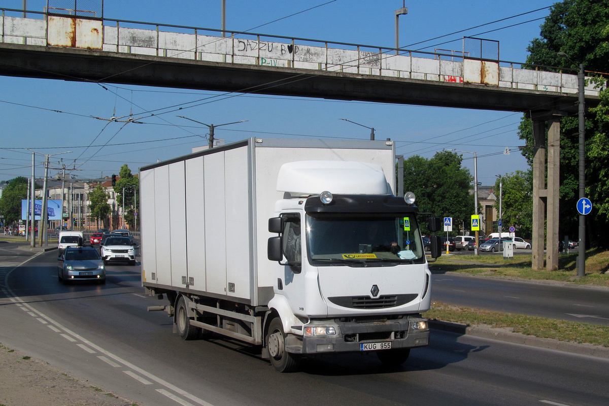 Литва, № KUG 955 — Renault Midlum