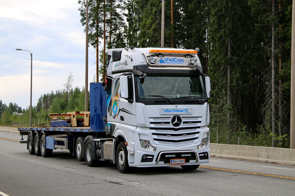 Финляндия, № NKU-383 — Mercedes-Benz Actros ('2011)