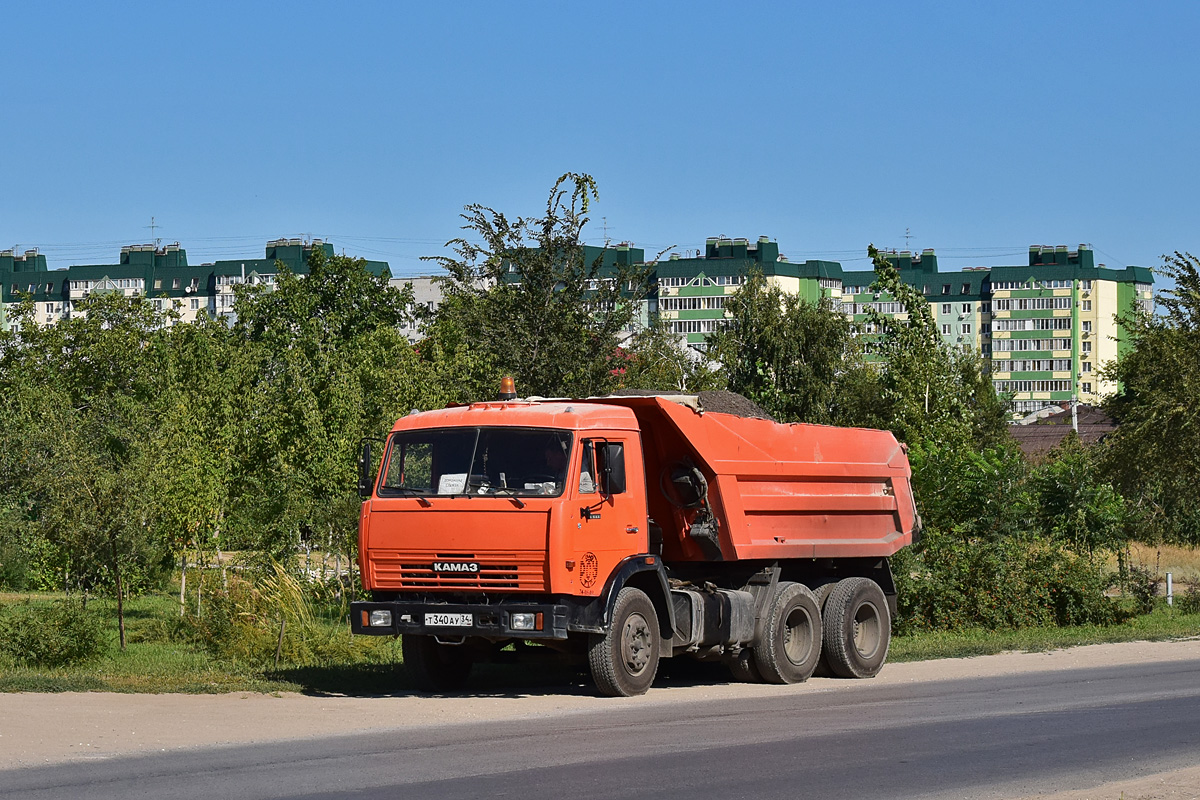 Волгоградская область, № Т 340 АУ 34 — КамАЗ-55111-13 [55111N]