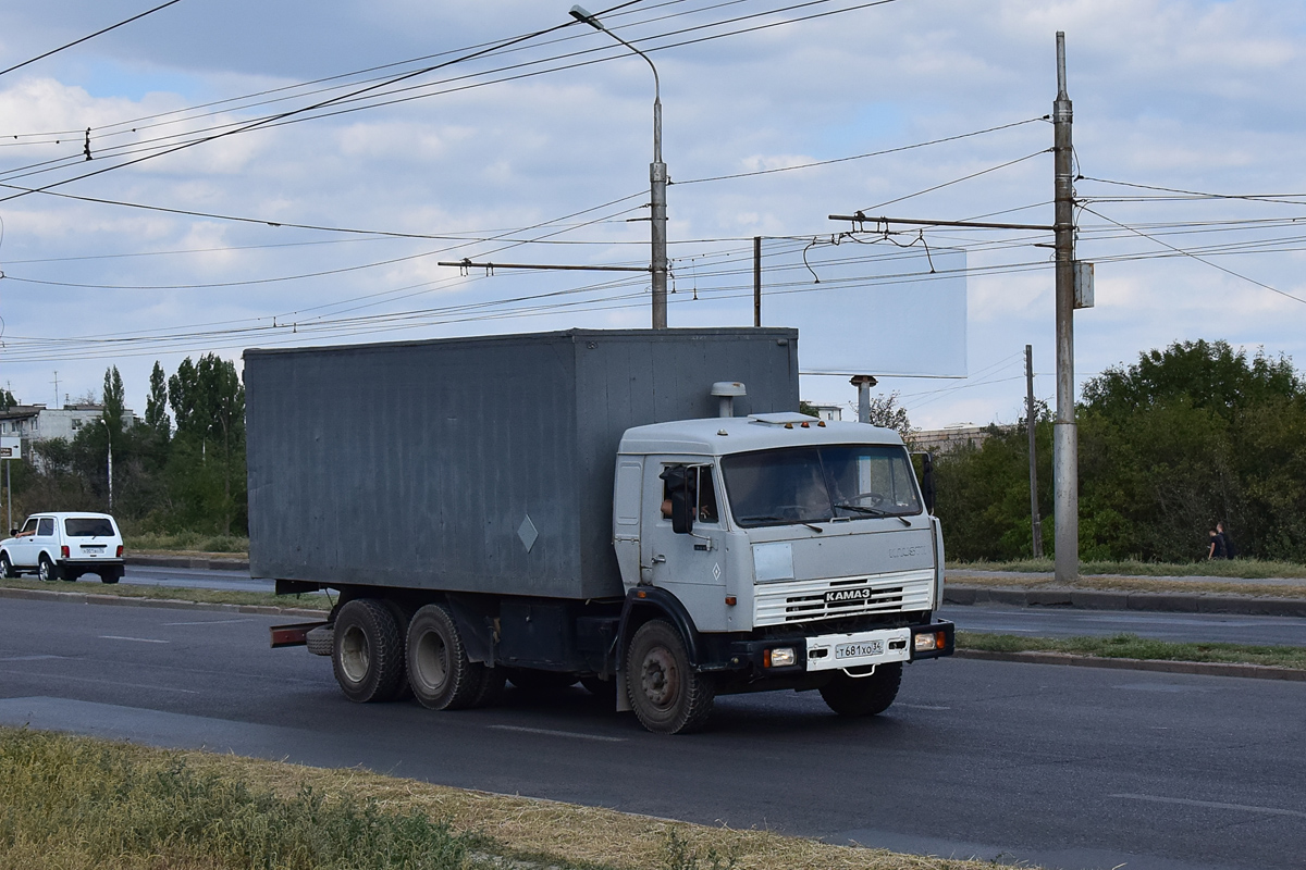 Волгоградская область, № Т 681 ХО 34 — КамАЗ-53215-13 [53215N]