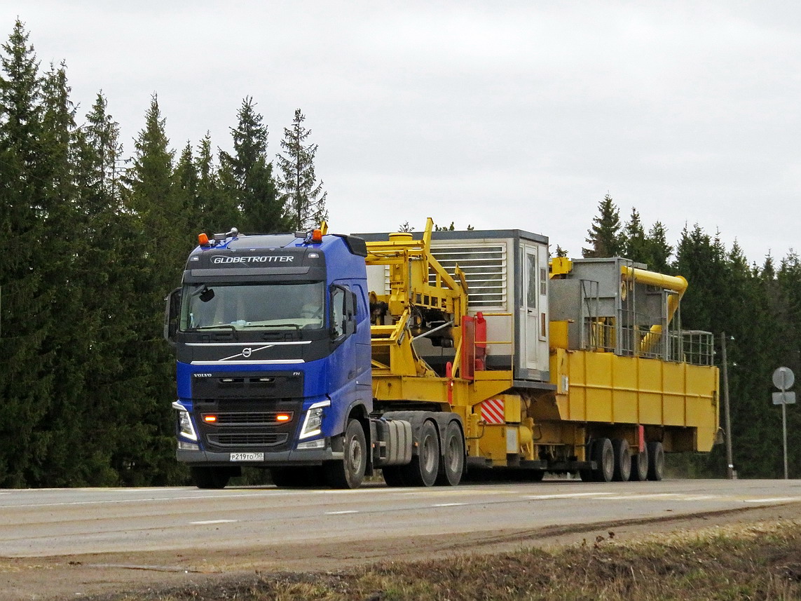 Московская область, № Р 219 ТО 750 — Volvo ('2012) FH.500 [X9P]