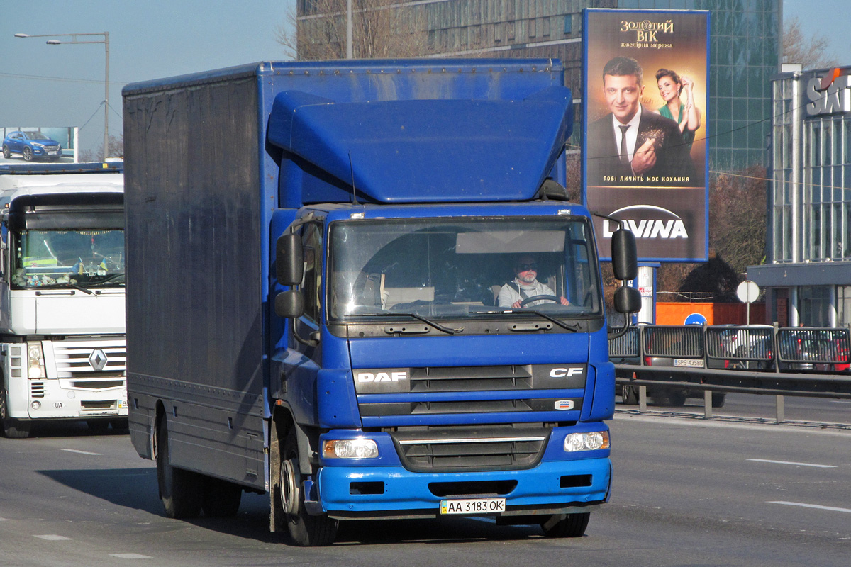 Киев, № АА 3183 ОК — DAF CF65 FA