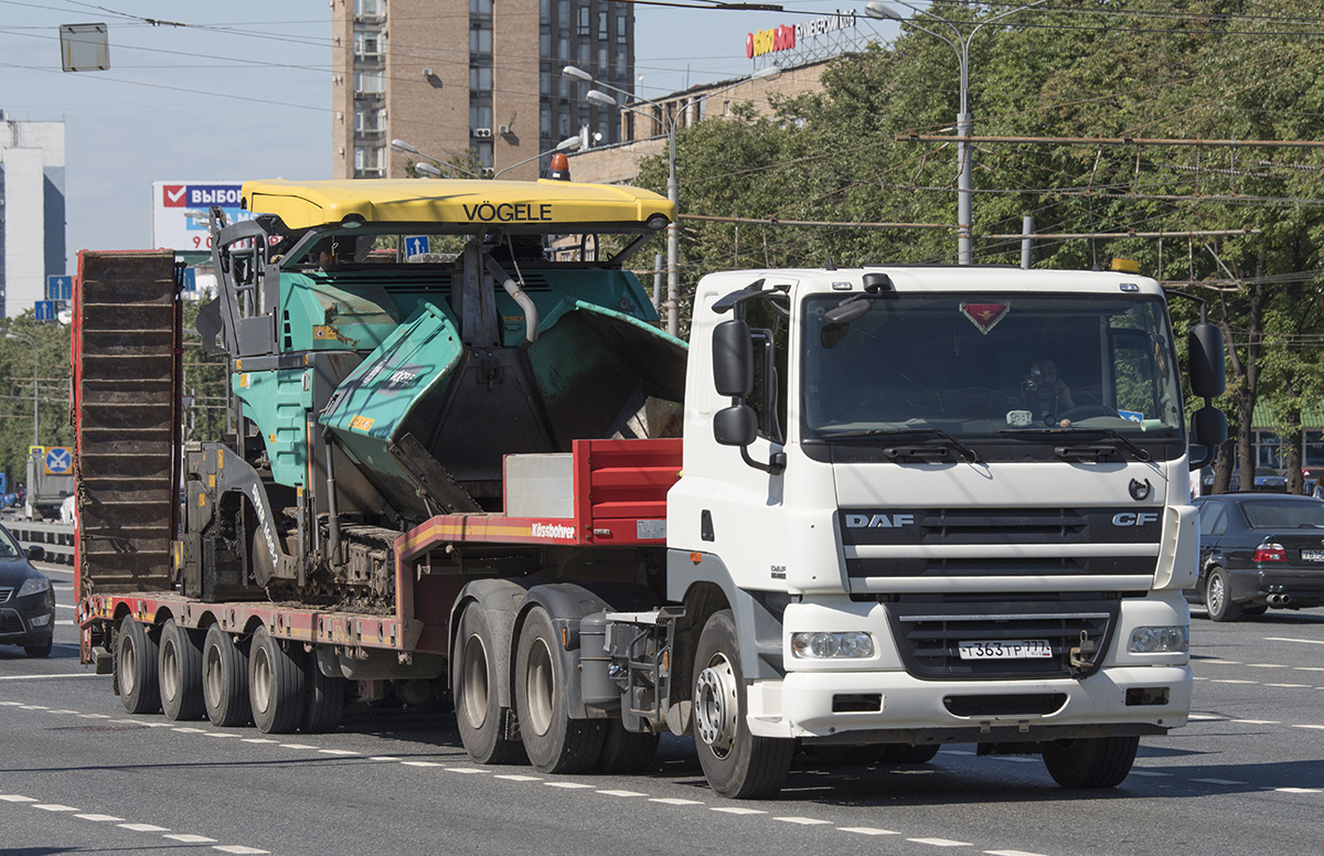 Москва, № Т 363 ТР 777 — DAF CF85 FTT