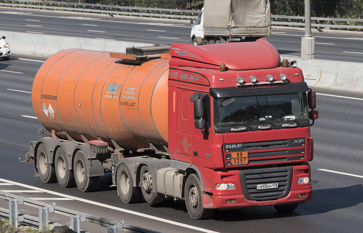 Санкт-Петербург, № С 693 КН 178 — DAF XF105 FTG