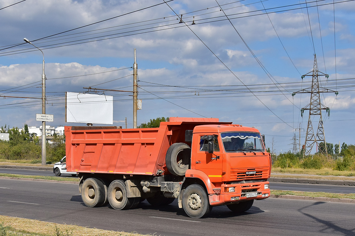 Волгоградская область, № В 100 КН 134 — КамАЗ-6520 [652000]