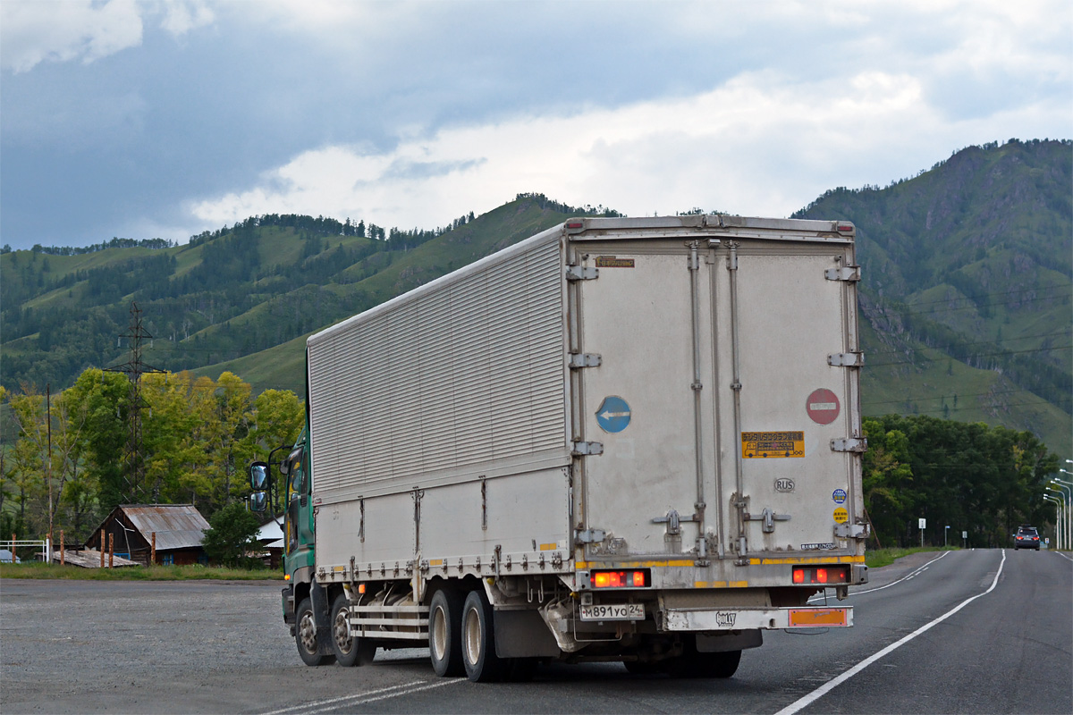 Красноярский край, № М 891 УО 24 — Isuzu Giga (общая модель)