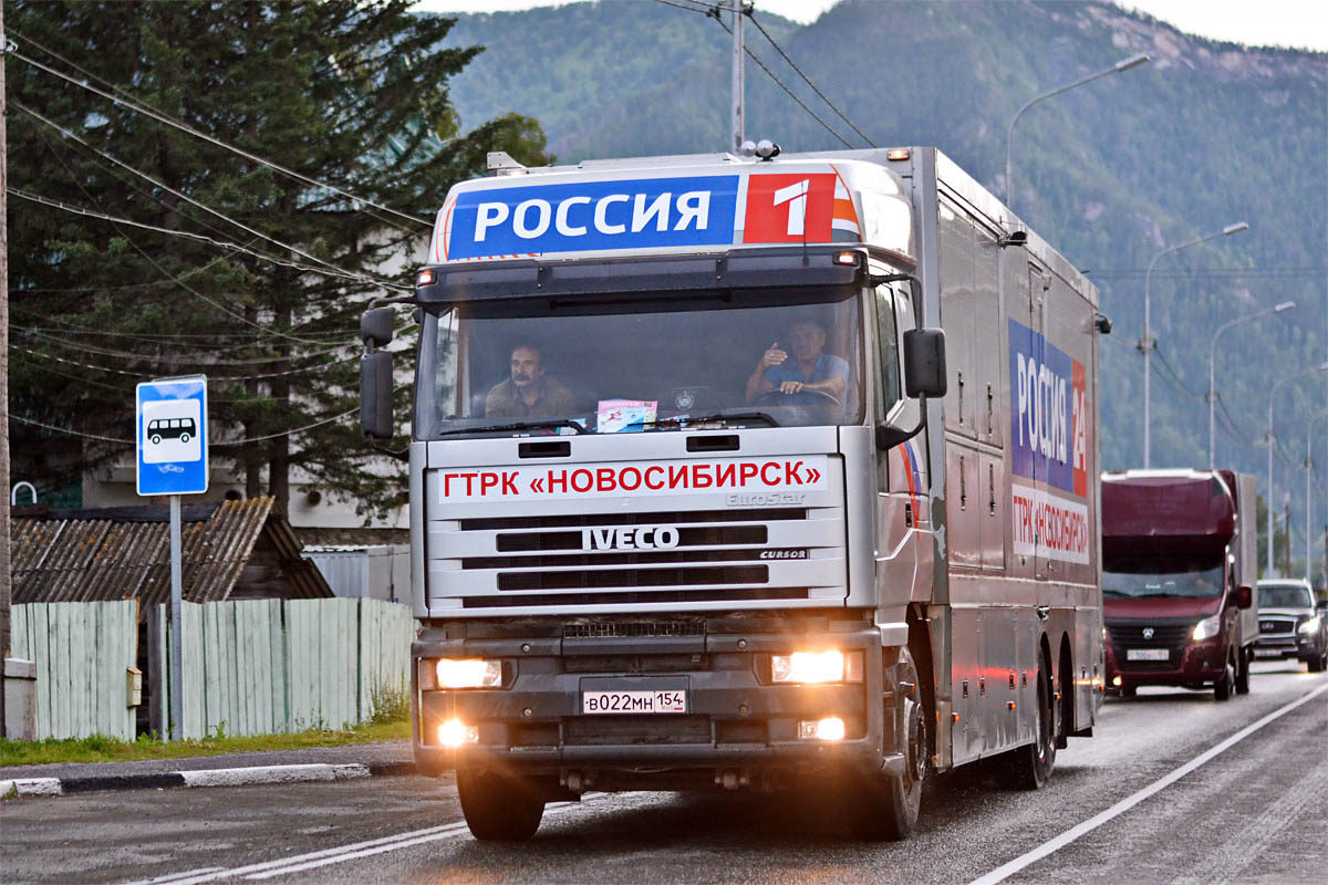 Новосибирская область, № В 022 МН 154 — IVECO EuroStar