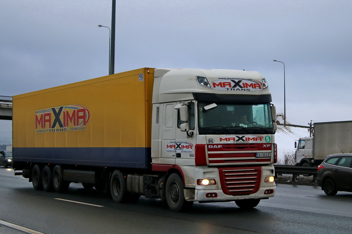 Болгария, № CA 7353 XT — DAF XF105 FT