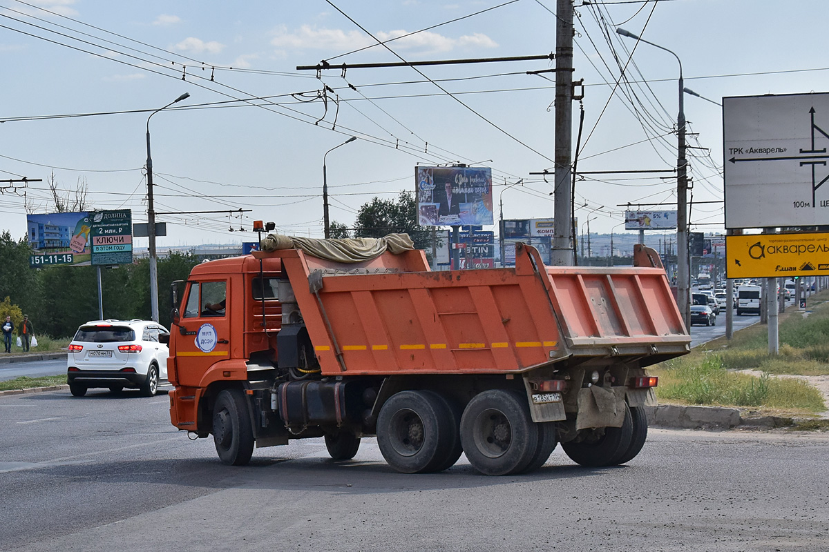 Волгоградская область, № В 185 КТ 134 — КамАЗ-65115-L4