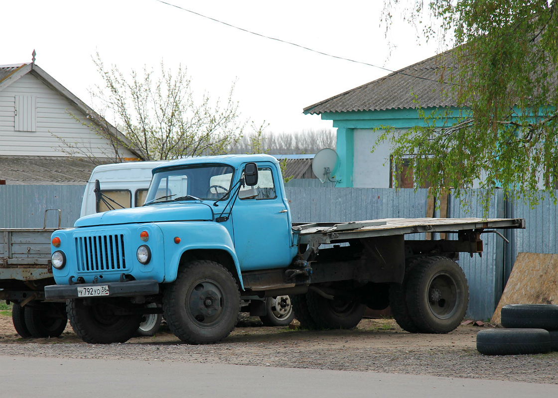 Воронежская область, № У 792 УО 36 — ГАЗ-53-12