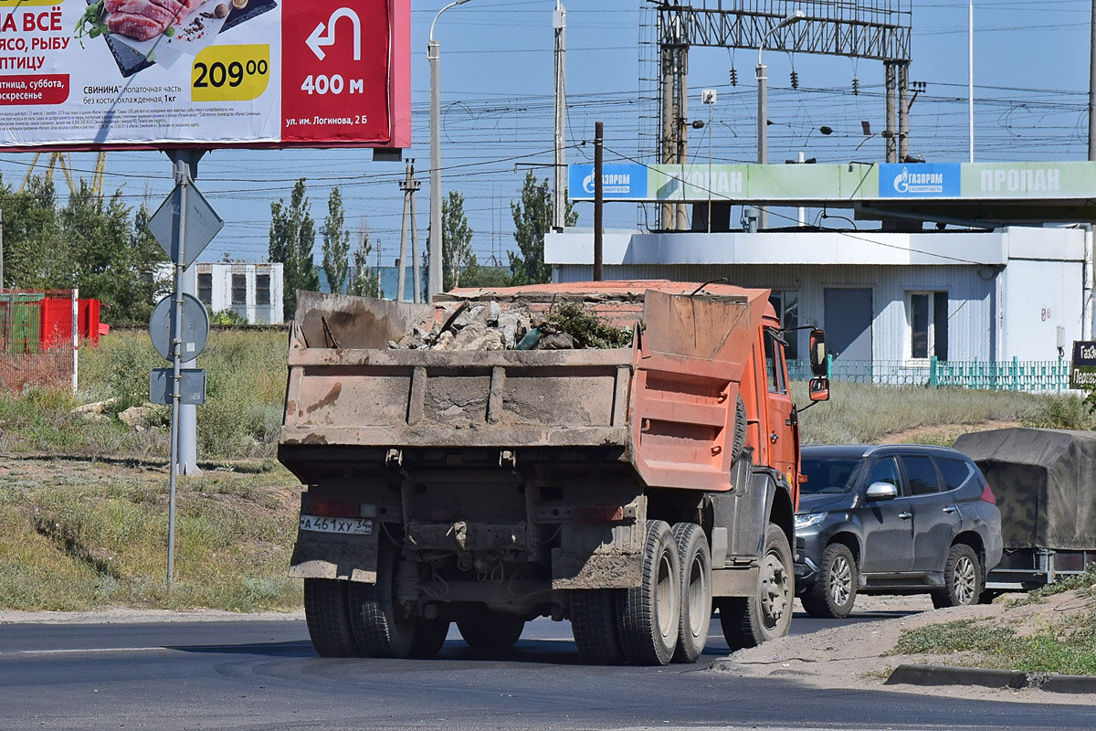 Волгоградская область, № А 461 ХУ 34 — КамАЗ-55111-15 [55111R]