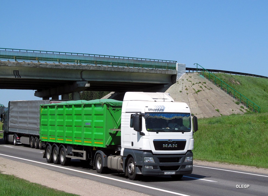 Витебская область, № АК 4027-2 — MAN TGX ('2007) 18.440