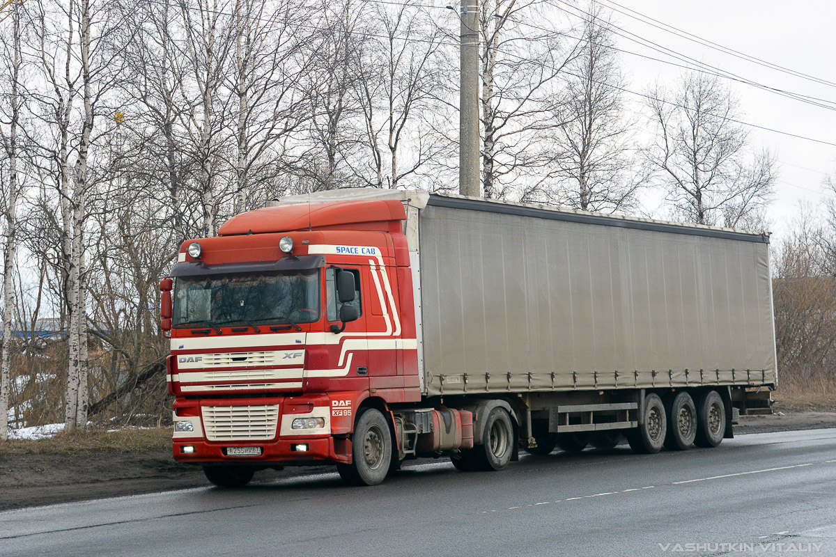 Смоленская область, № В 255 МХ 67 — DAF XF95 FT