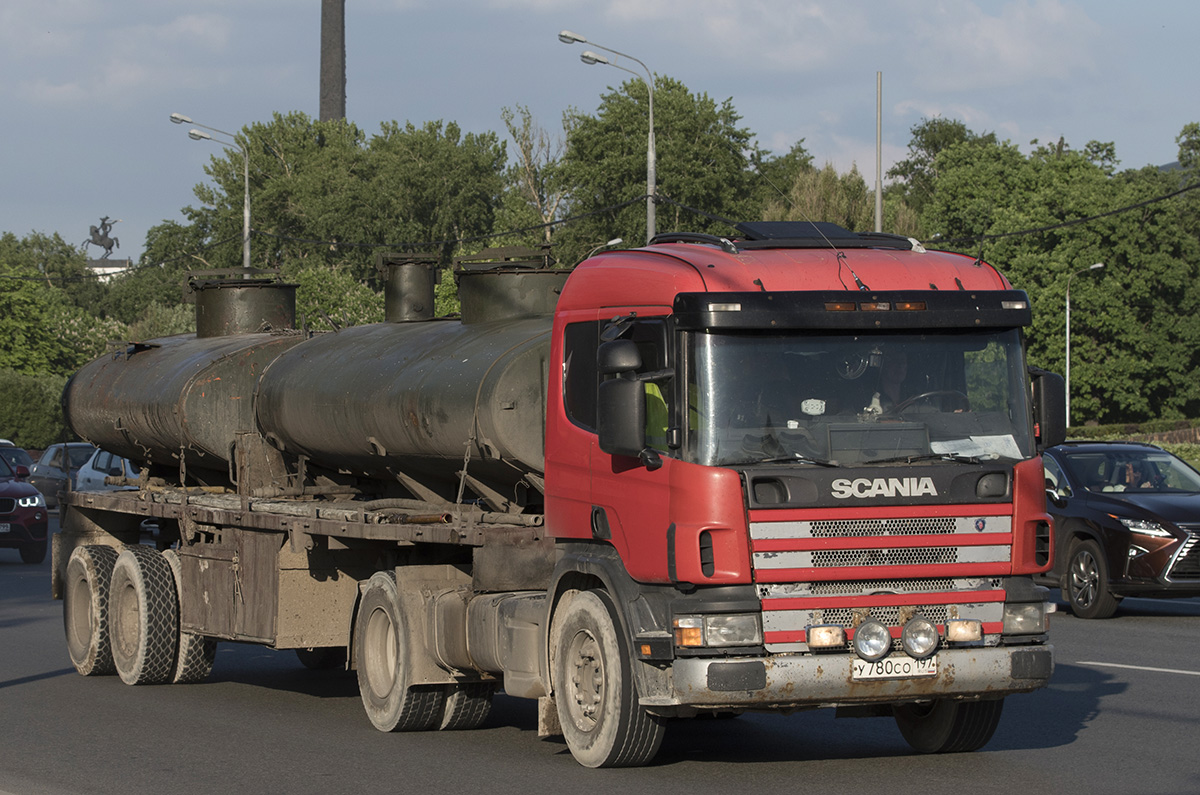 Москва, № У 780 СО 197 — Scania ('1996) P114G
