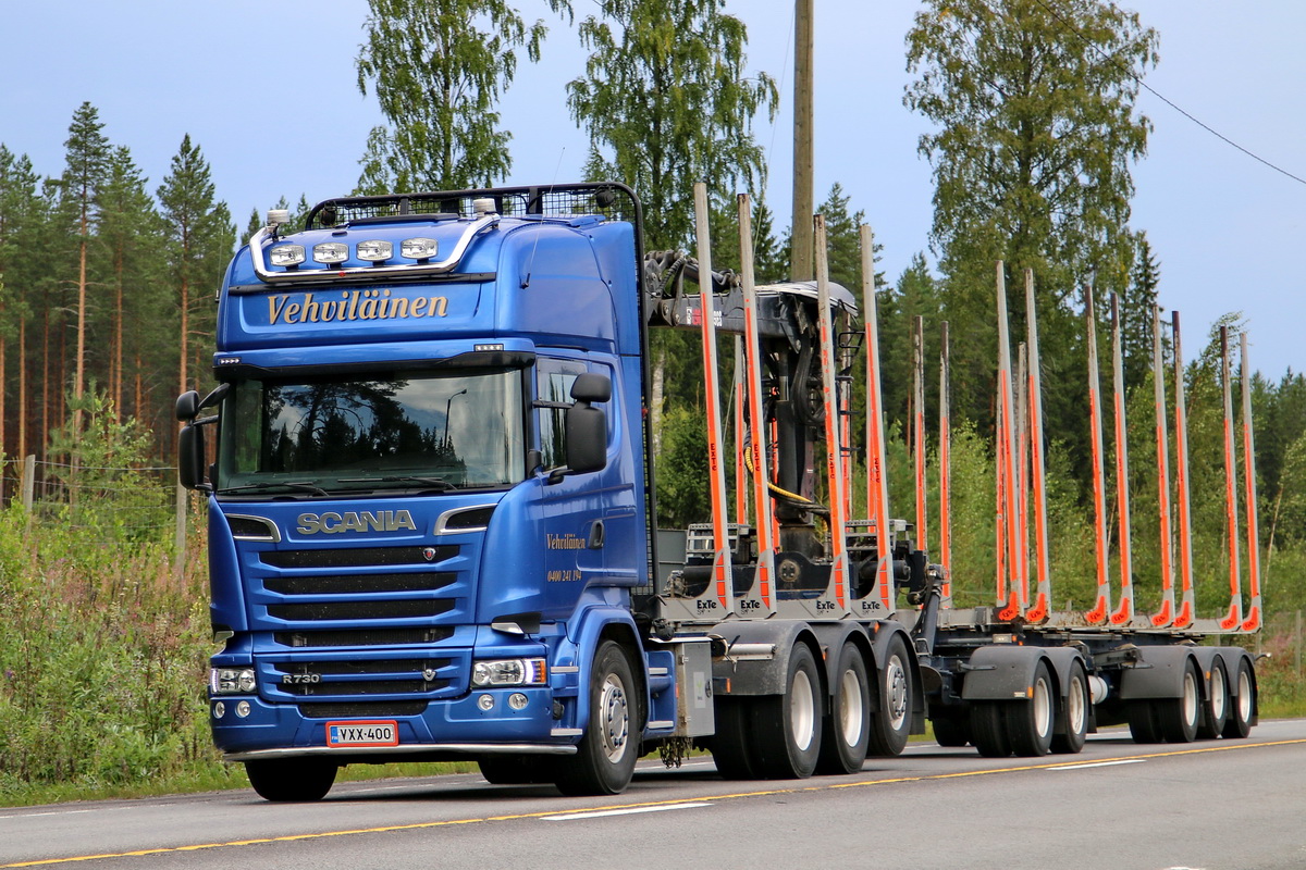 Финляндия, № VXX-400 — Scania ('2013) R730