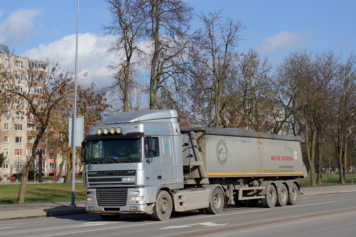 Литва, № GGZ 973 — DAF XF95 FT