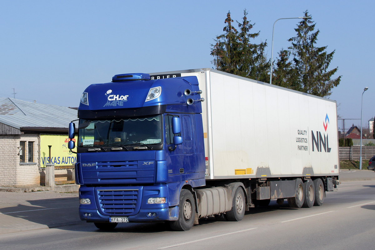 Литва, № KFA 272 — DAF XF105 FT