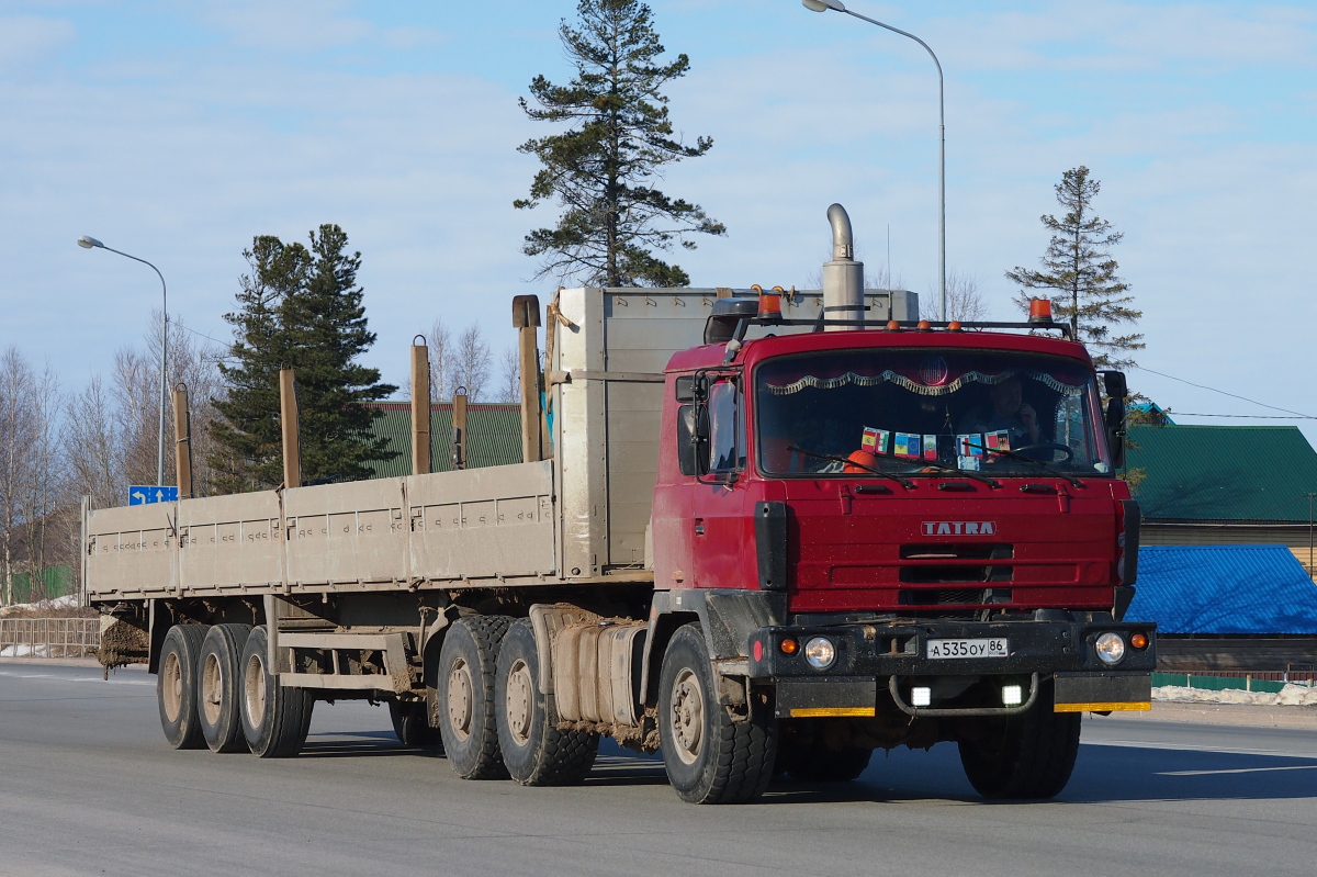 Ханты-Мансийский автоном.округ, № А 535 ОУ 86 — Tatra 815 NT