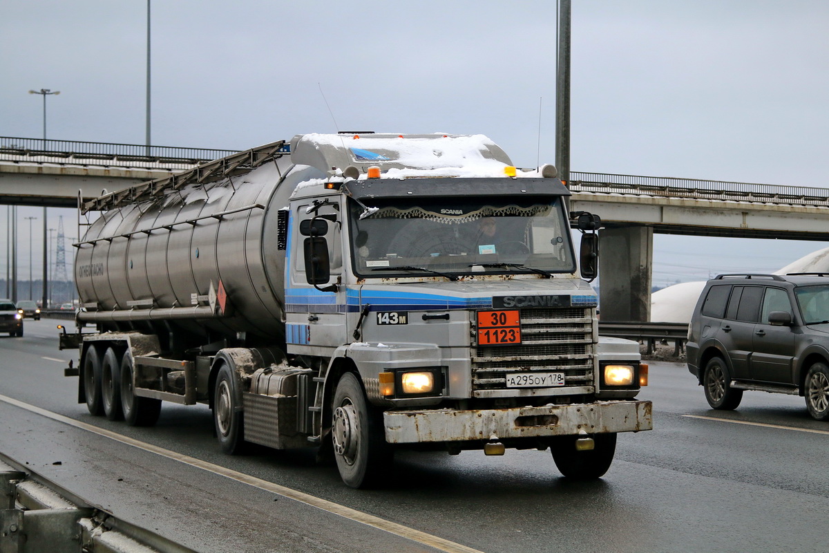 Санкт-Петербург, № А 295 ОУ 178 — Scania (II) T-Series 143M