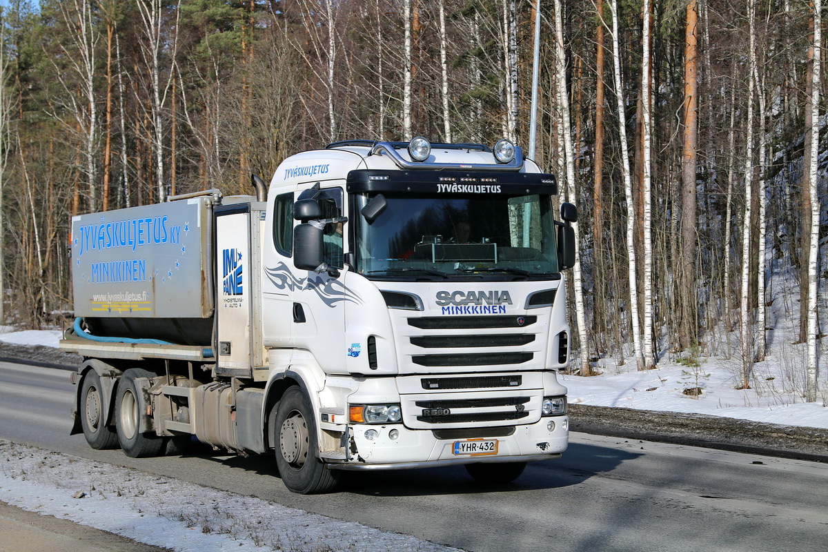 Финляндия, № YHR-432 — Scania ('2009) R560