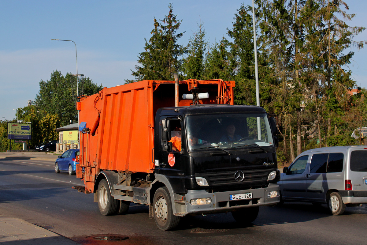 Литва, № GJE 126 — Mercedes-Benz Atego 1523