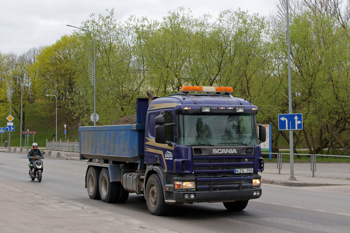 Литва, № KZS 755 — Scania ('1996) P124G